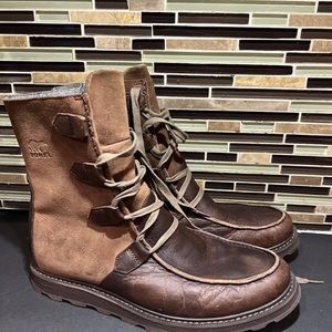Sorel leather boots